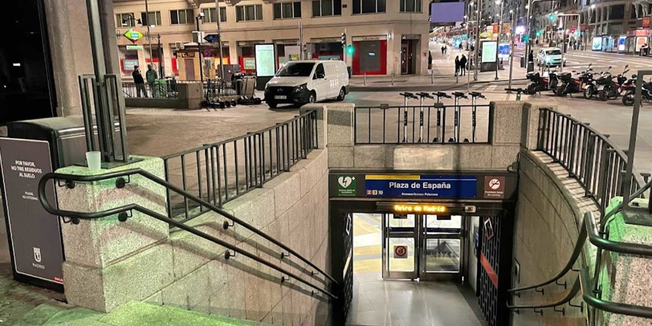 Barandillas metálicas para Metro de Madrid